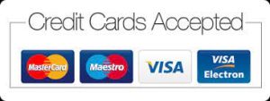 Major Credit Cards Accepted
